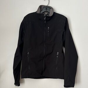 Tahoe Pass Men's Black Fleece-Lined Jacket Coat Winter small